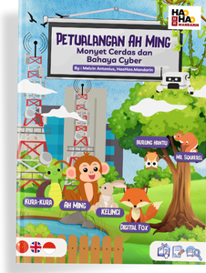 Petualangan Ah Ming Monyet Cerdas dan Bahaya Cyber